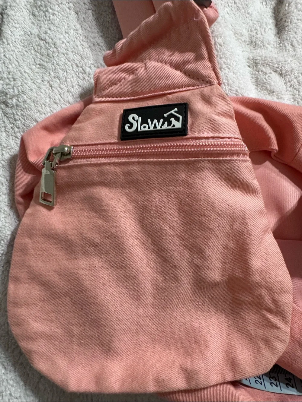 Blush Pink Pet Sling Carrier for Small Dogs & Cats